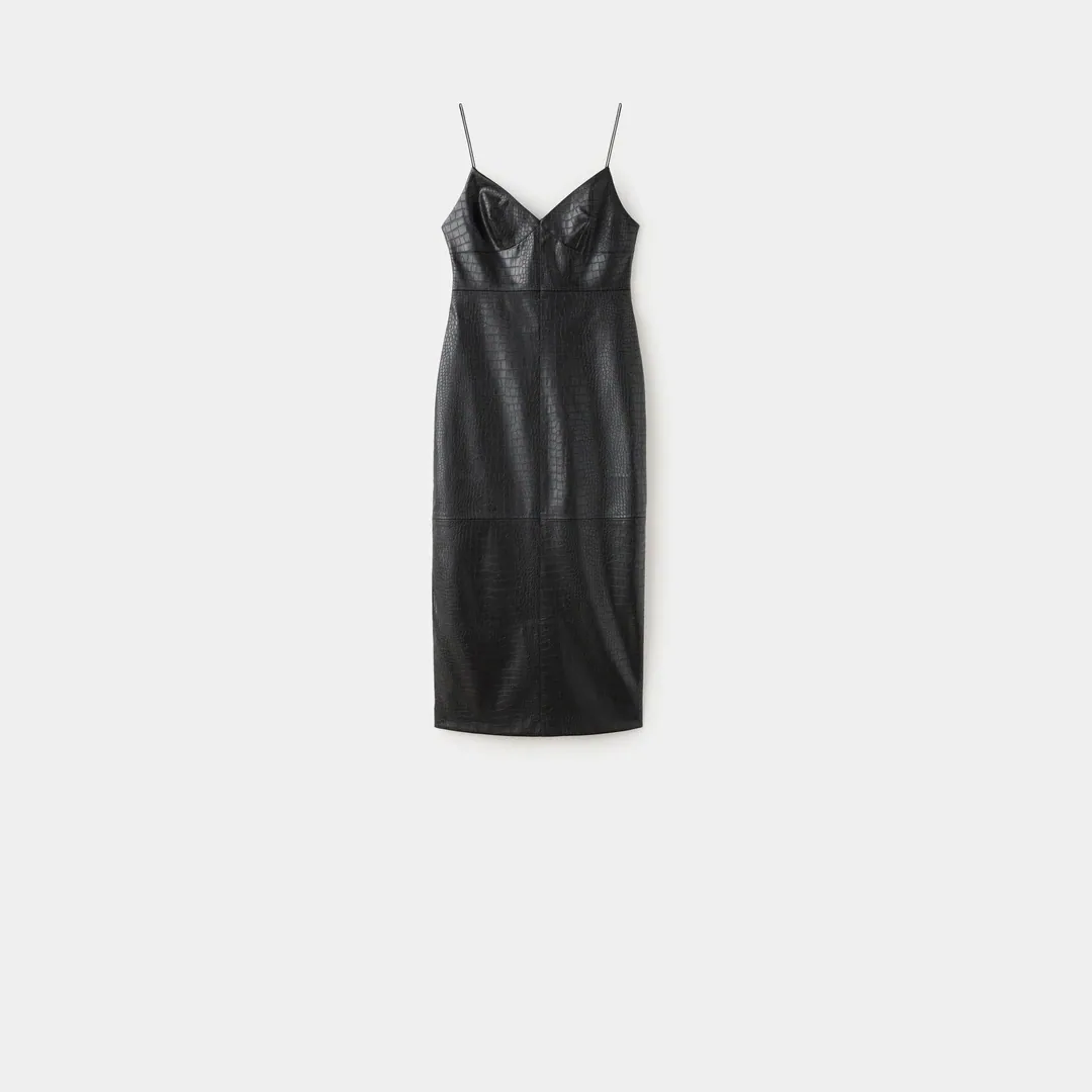 Rochie cu efect crocodil: Înainte